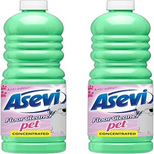 Nettoyant pour sols espagnol PET Asevi (2 x 1 L) Produits de nettoyage concentrés Mascotas