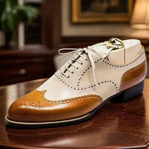 cream colored dress shoes for men Amazon.com | Santimon Mens Dress Shoes Business Formal Lace up Oxford Shoes for Men Ivory 5.5 US