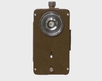 Torcia e lampada frontale militari vintage - Autentica luce di segnalazione in eccedenza