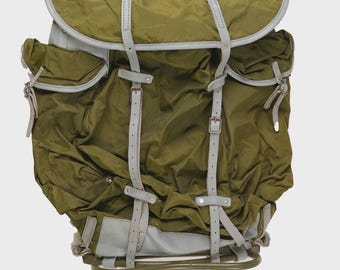 ノルウェー軍支給品のヴィンテージフレームリュックサック - 本物の軍用品