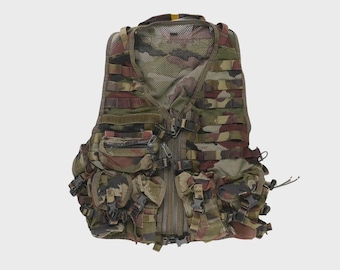 アイルランド陸軍支給品 DPM アサルトベスト - 本物の国防軍タクティカルロードベアリングベスト