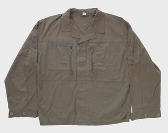 オーストリア陸軍支給品 KAZ 03 フィールドシャツ - 本物の軍放出品 オリーブドラブ戦闘シャツ