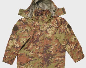イタリア軍支給品 ベジタト防水ジャケット（軍用）