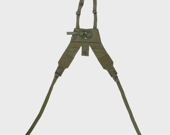 英国陸軍支給品 58パターン ウェビングヨークハーネス - 本物の軍放出品