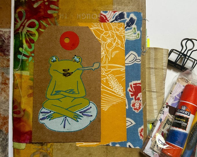 Featured listing image: Whimsical Journal - Frog
