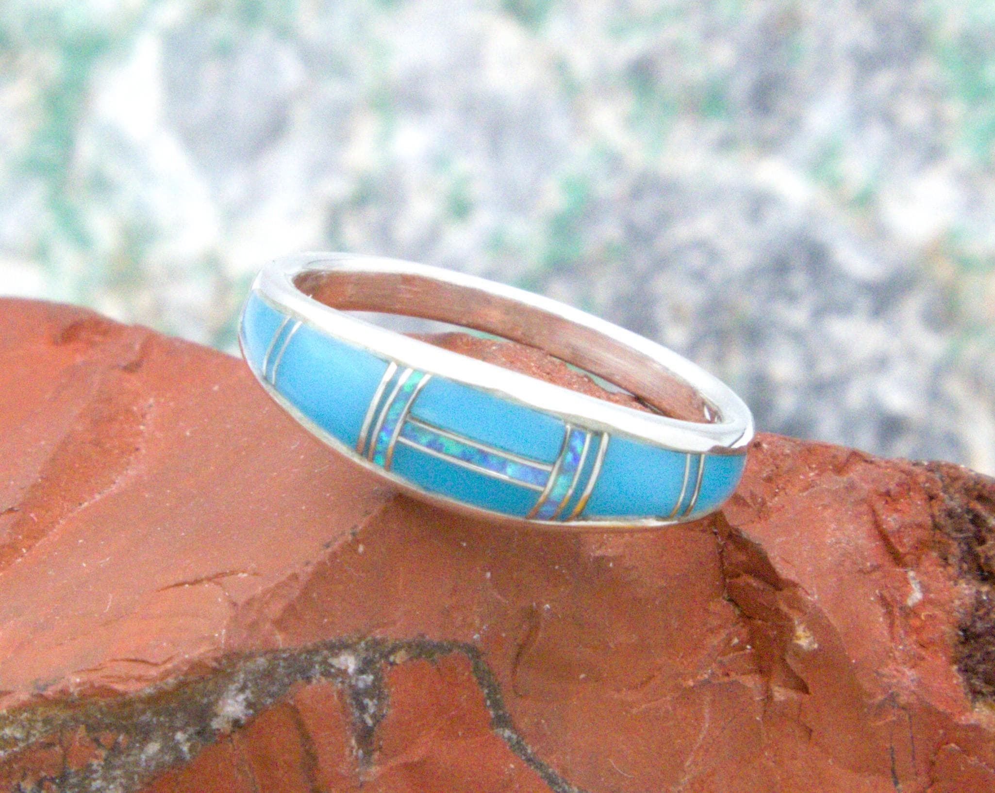 Navajo Turquoise Ring - Etsy