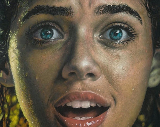 Girl in Awe, Giclée Print, Sure Color on Hahnemühle Cotton Paper