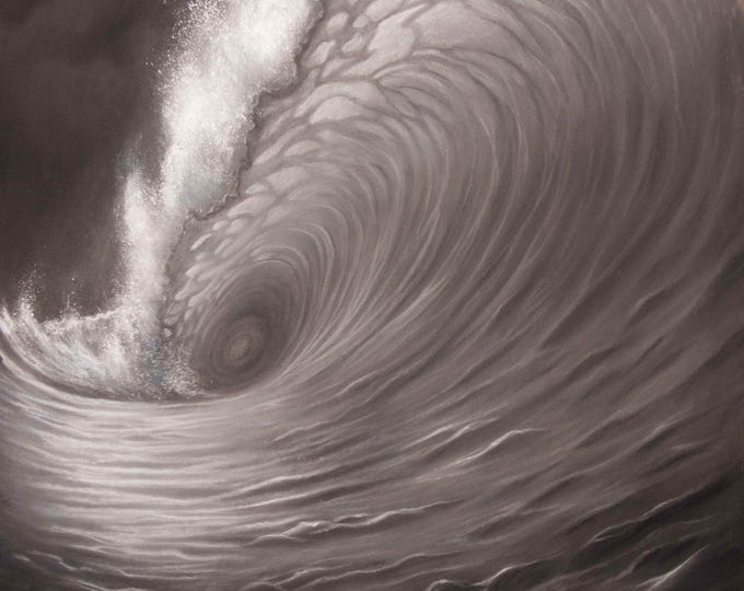 Limited Edition Giclée Print, Signed Wave Artwork, Cotton Paper