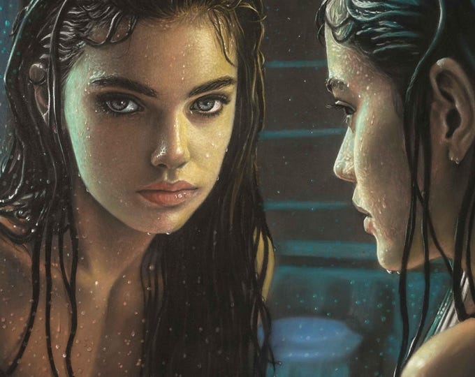 She's Watching Me, Giclée Print, Sure Color on Hahnemühle Cotton Paper