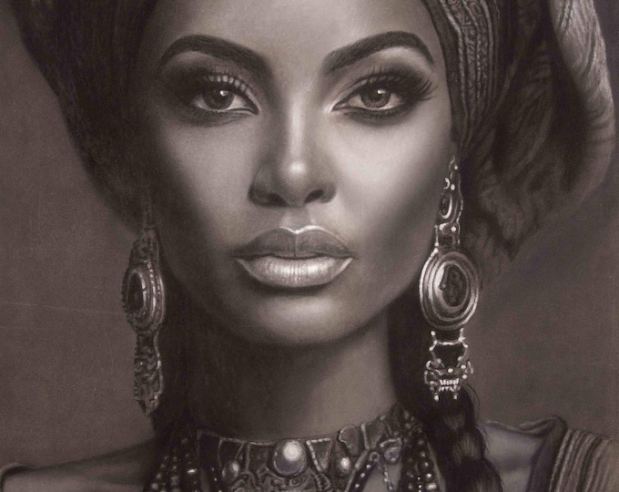 The African Queen, Giclée Print, Sure Color on Hahnemühle Cotton Paper