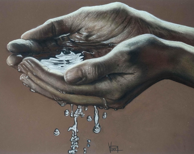 Holy Water, Giclée Print, Sure Color on Hahnemühle Cotton Paper