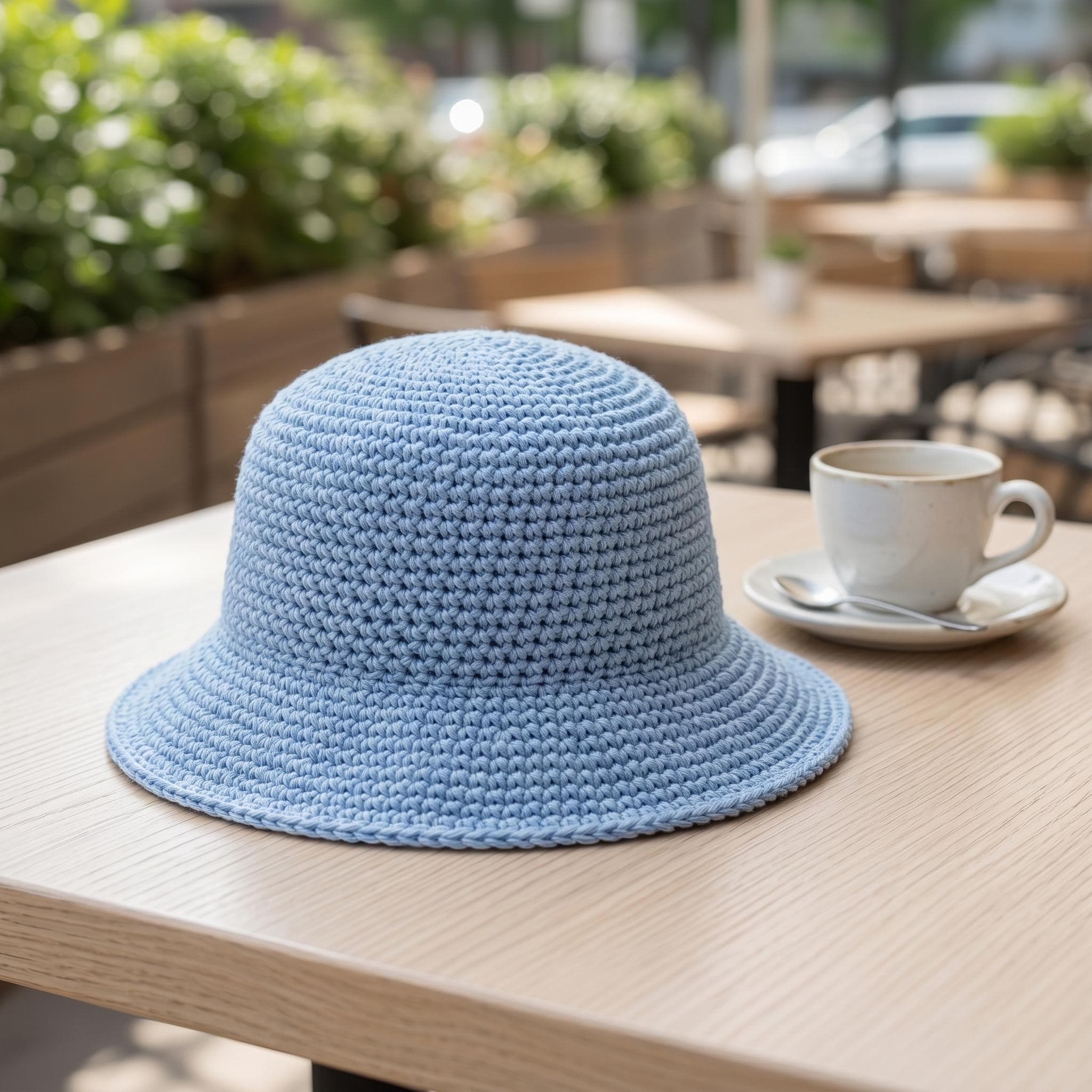 Crochet Cotton Bucket Hat