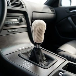 Crochet Gear Shift Cover Pattern, , Car Gear Knob Cover, handmade Vehicle Accessory Crochet, Car Interior Crochet Accessory  Cozy PDF,