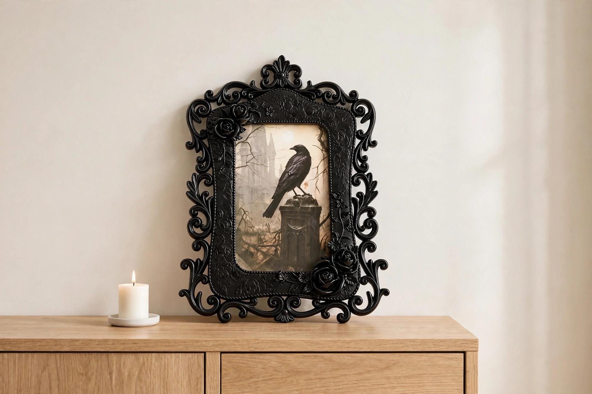 Goth picture frame - Etsy 日本