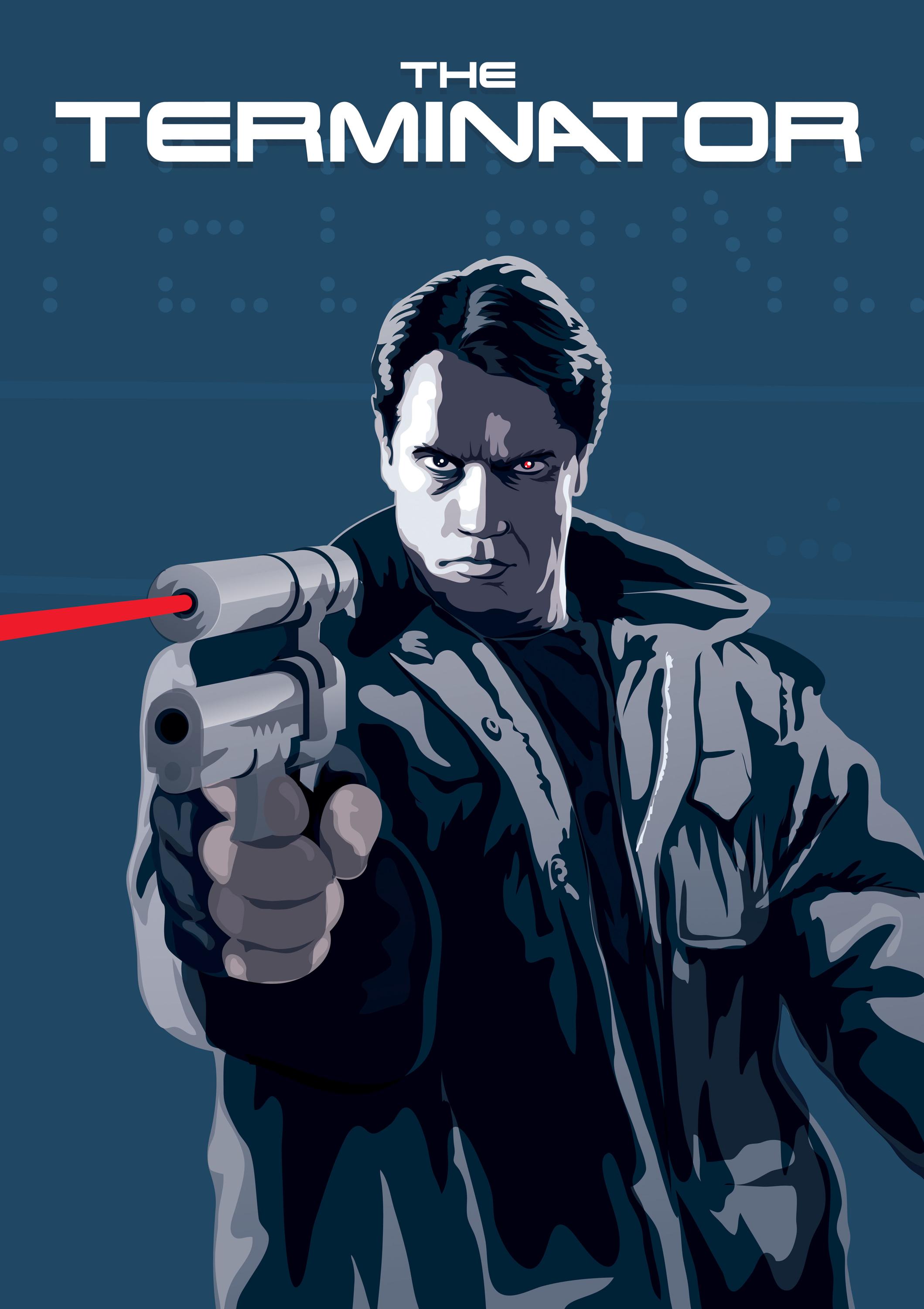 The Terminator Arnold Schwarzenegger Movie Canvas Poster - Etsy Canada