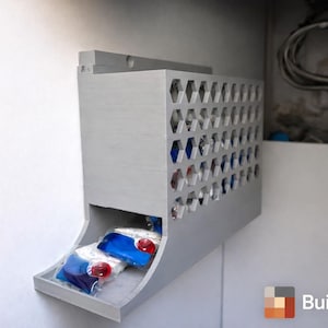 Dishwasher Pod Holder | Dishwasher Tablet Dispenser | Under Sink Organizer | Kitchen Cabinet Storage | Kitchen organizer