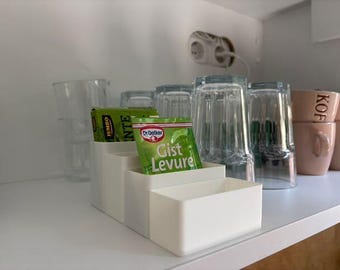 Kitchen Packet Organizer | Spice Mix Holder | Sachet Storage Box | Pantry Organizer | 3D Printed Kitchen Storage