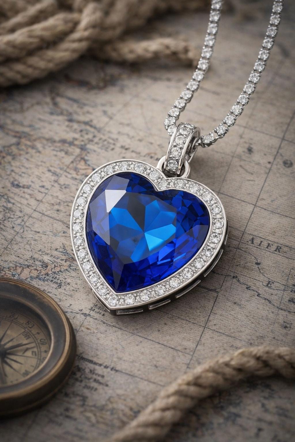 Titanic heart of the ocean replica necklace - Etsy 日本