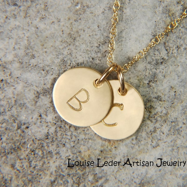 18K Gold Necklace for Mom Personalized 18K Gold Necklace, Mothers Necklace Gold Initial Necklace 18K Necklace for Women