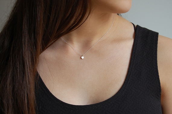White gold necklace for cheap girlfriend