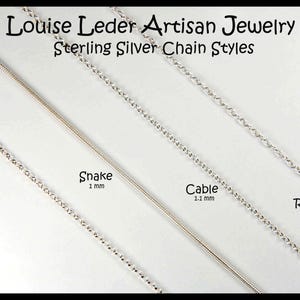 Handmade Botswana Agate Pendant: Sterling Silver Artisan Necklace image 7