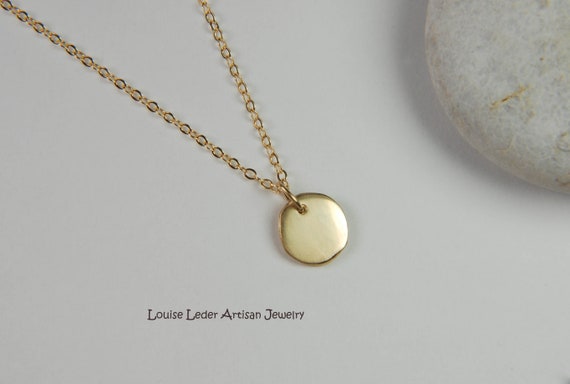 Minimalist solid gold jewelry discount