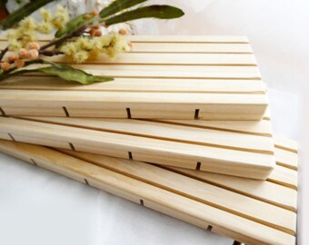 Pine wood soap tray -10in long-handmade makeup holder-industrial spa decor-mom gift-farmhouse tray