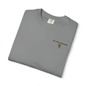 But First, Guinness embroidered T-shirt | Guinness logo image 5