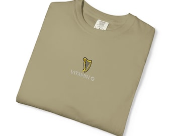 Vitamin G Guinness Embroidered T-shirt | St. Patrick's Beer Tee