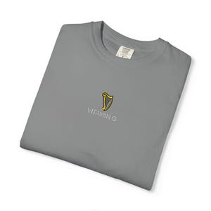 Vitamin G Guinness Embroidered T-shirt | St. Patrick's Beer Tee image 4