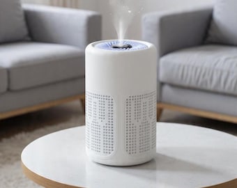 Mini HEPA Air Purifier | Pet Hair, Odor, Smoke, Dust Remover (Quiet Operation)