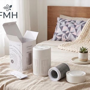 Purificador de aire HEPA portátil, limpiador de escritorio USB con filtro reemplazable