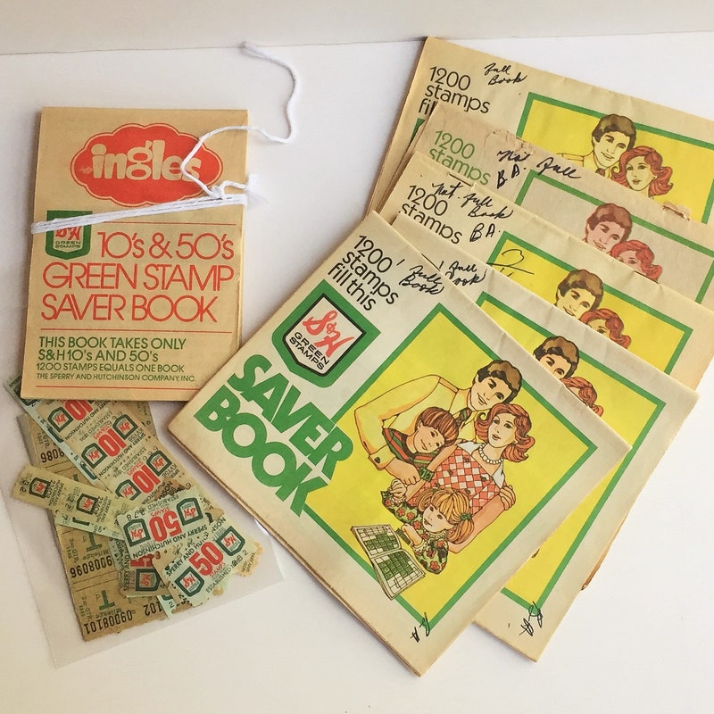 S and H Green Stamps Etsy