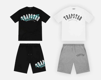 It's A Secret Arch T-shirt en korte set Trapstar zwart-wit |