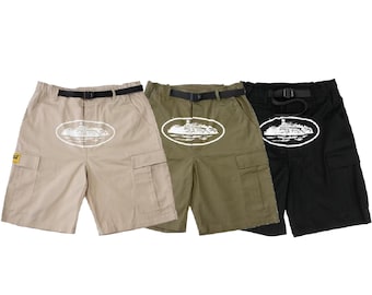 Pantaloncini cargo Y2k Corteiz Guerillaz 21′