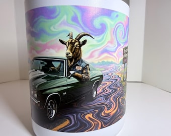 Billy Strings the Billy Goat Travel Beverage Mug