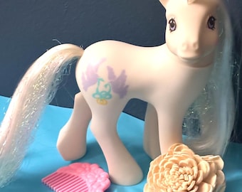 My Little Pony Lemon Drop With Accessories 1983 Hasbro MLP G1 Show