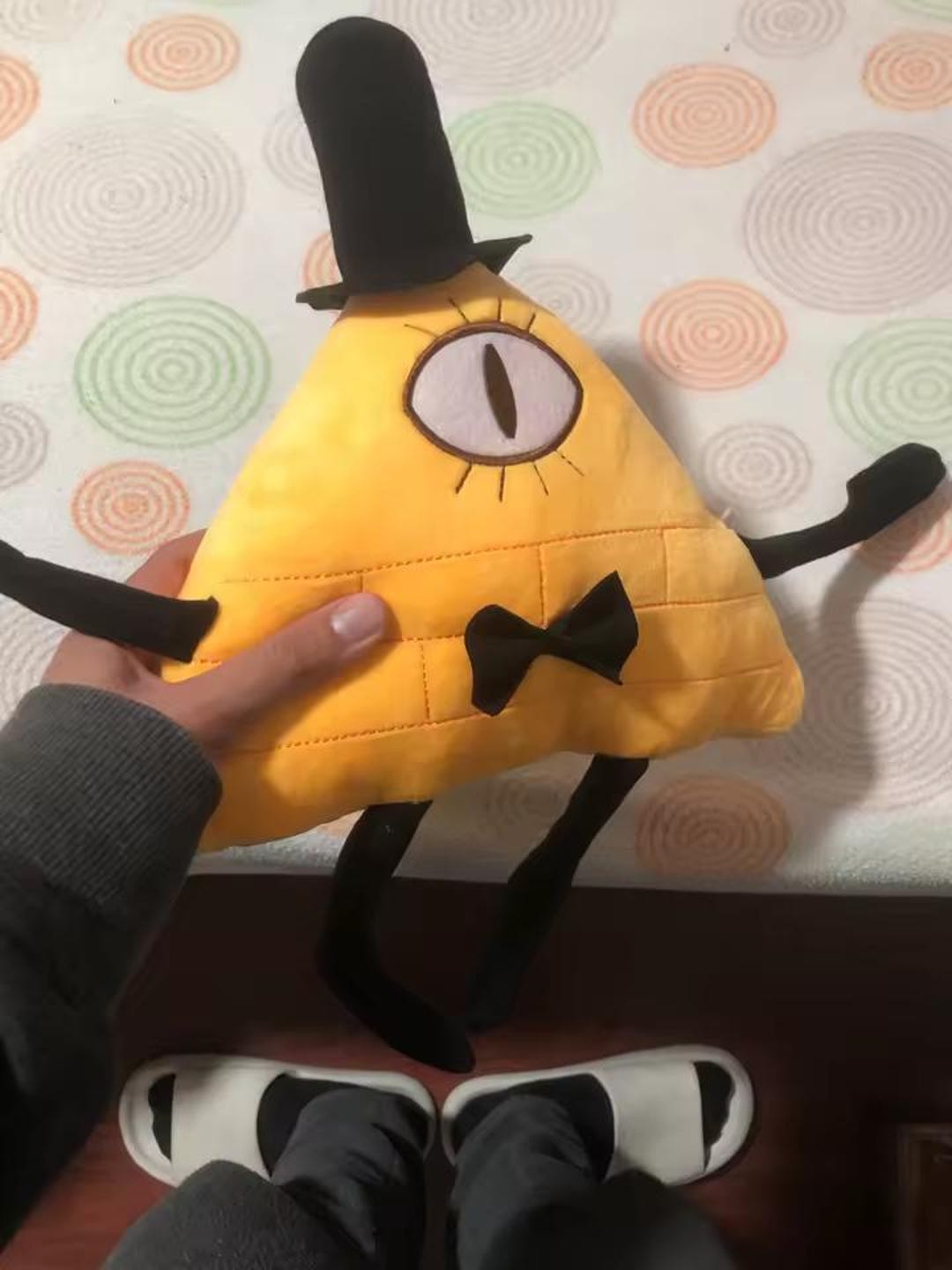 Cute Bill Cipher Plush – Gravity Falls Inspired Plushie, Soft Kawaii ...