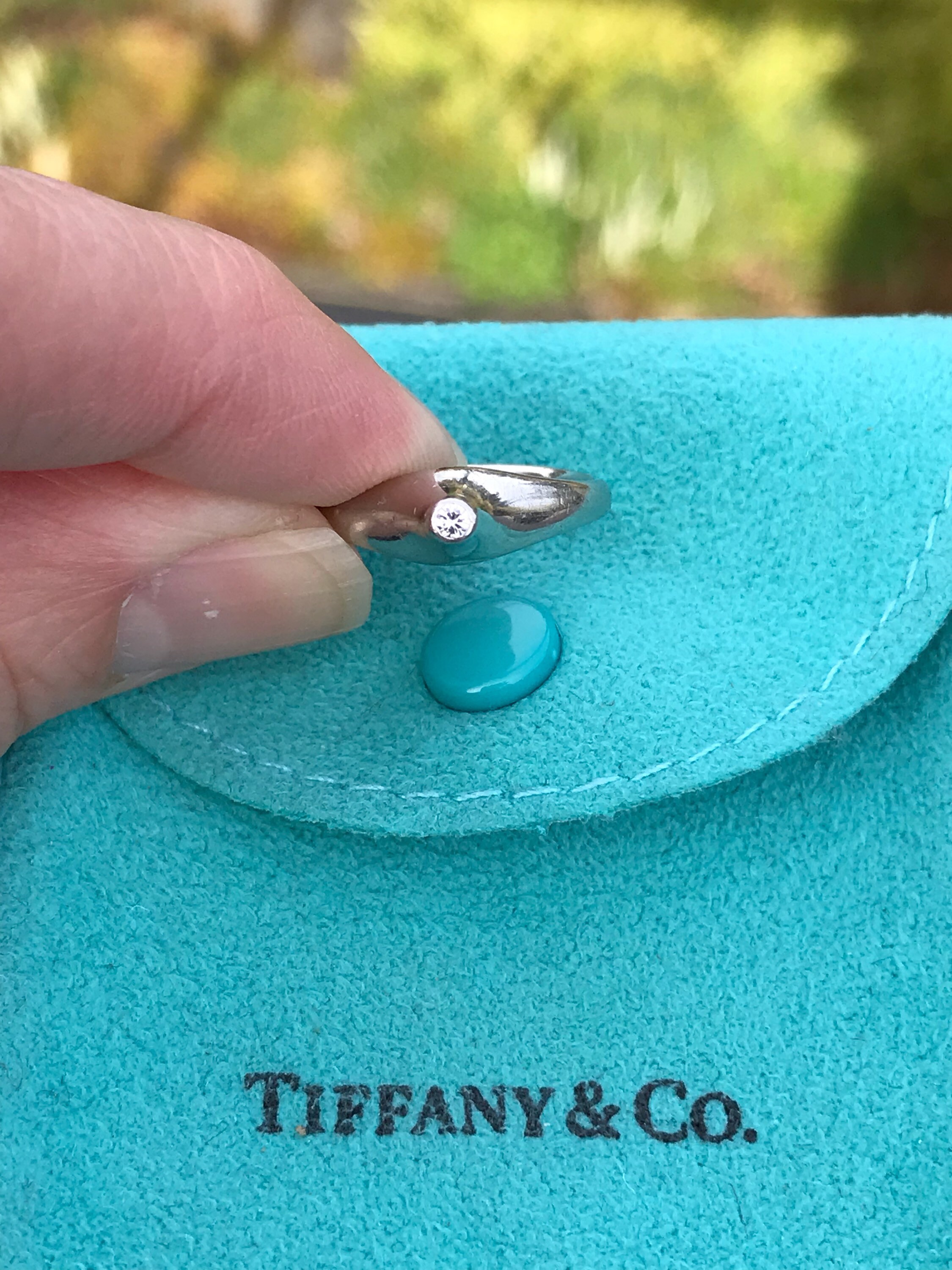 Vintage Tiffany & Co. Platinum Tiffany and CO PT 950 Peretti 