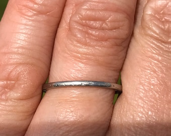 1920s  18KT eternity ring  wedding ring  anniversary ring  great stacker band   Eternity Band  Size 6 1/4