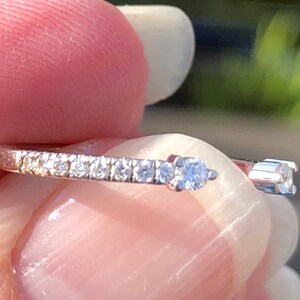 Brilliant earth sale curved wedding band