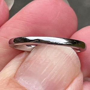 Artcarved Art Carved 14KT white gold Comfort fit. wedding band...stacker band