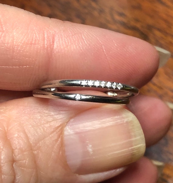 Designer  Engagement Set with Diamonds  set in PL… - image 3