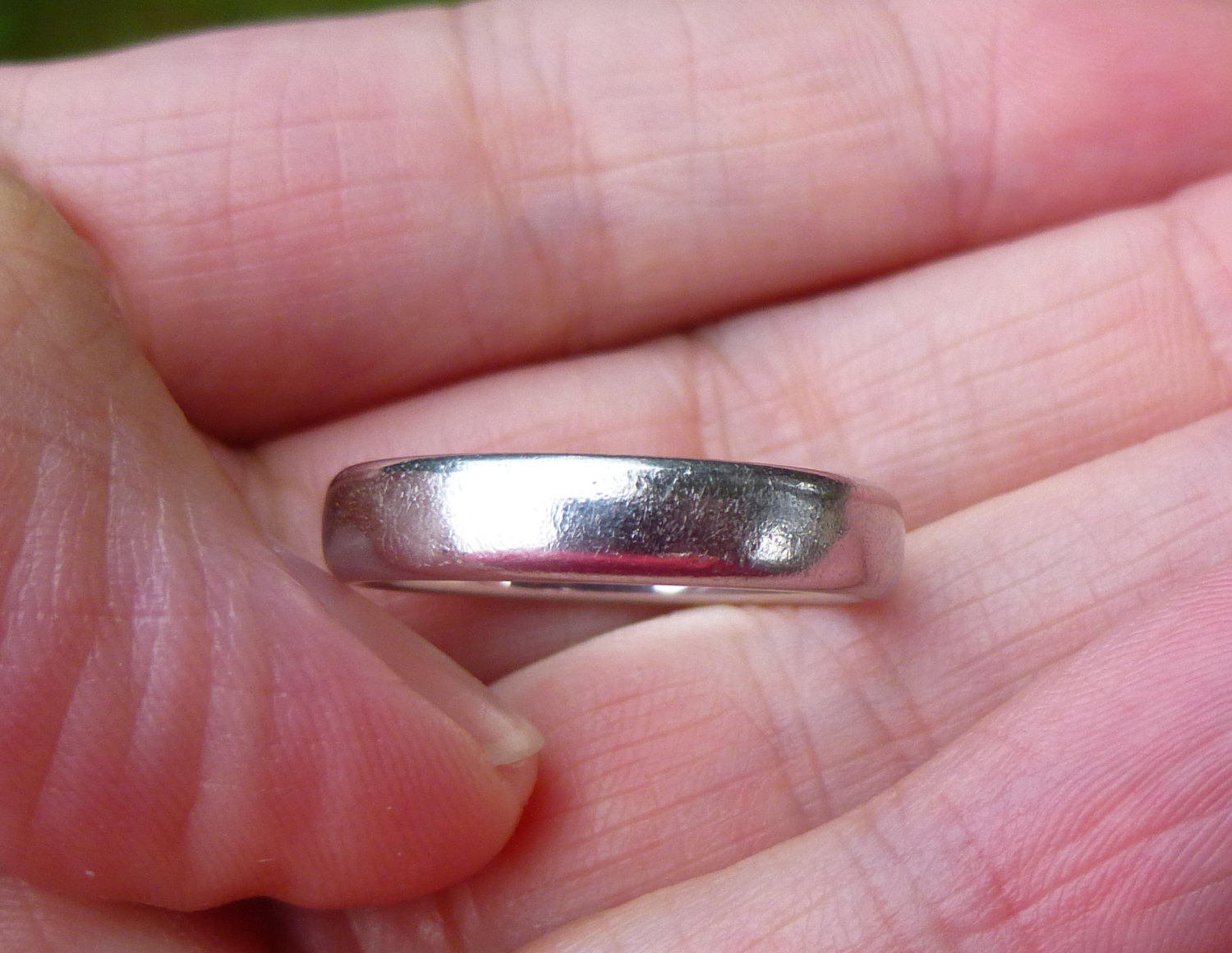 Platinum 950 4.5mm Wedding Band 