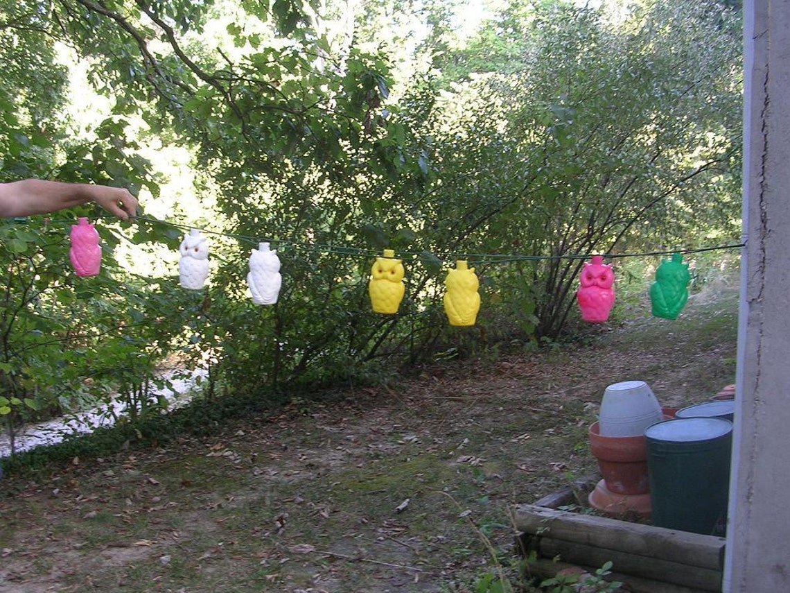 Vintage Colorful Owl String Patio Camping Lights Etsy
