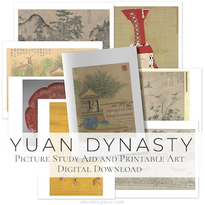 Yuan Dynasty Picture Study Aid PDF (with printable art)