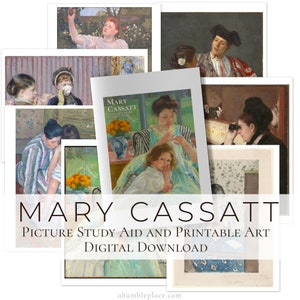 Mary Cassatt Picture Study Aid PDF (with printable art)
