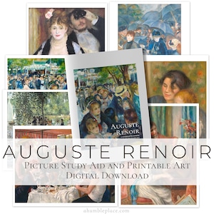 Auguste Renoir Picture Study Aid PDF (with printable art)