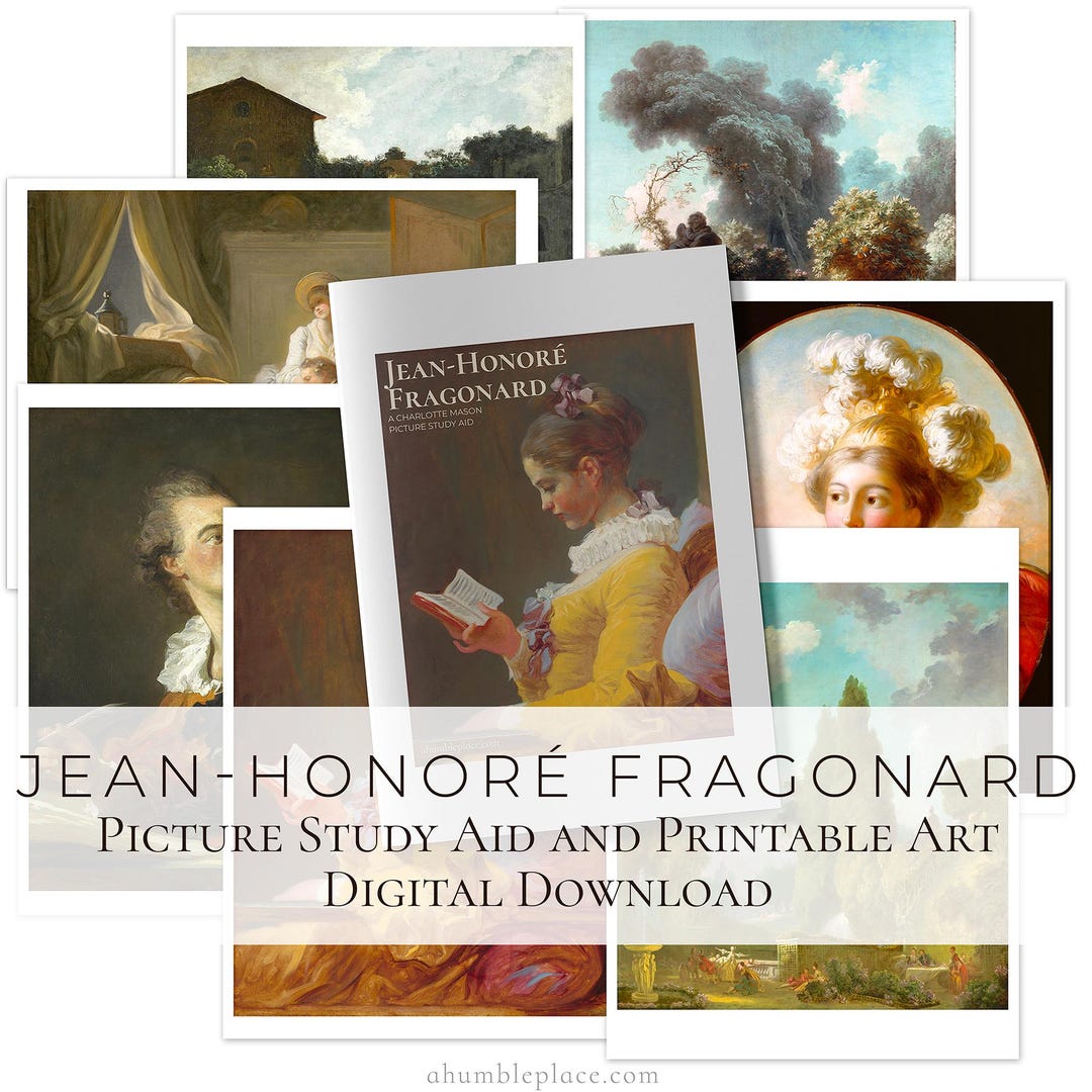 Jean-honoré Fragonard Picture Study Aid PDF (with Printable Art) - Etsy
