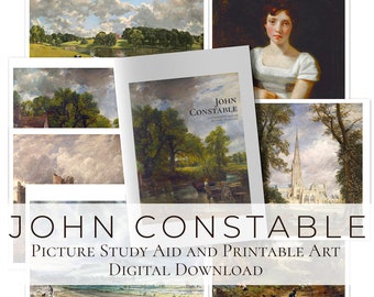 John Constable Picture Study Aid PDF (with printable art)